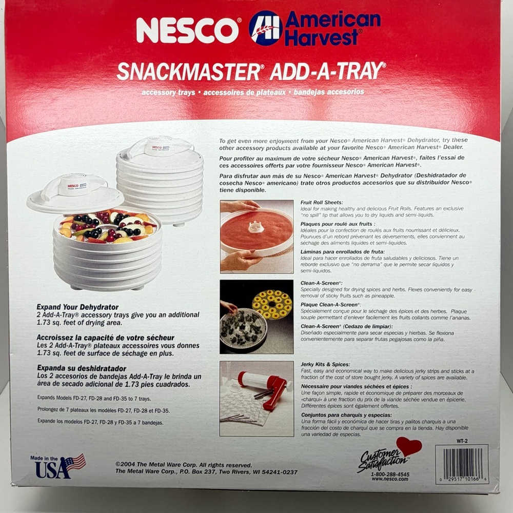 Snackmaster Add-A-Tray - White - Picture 4 of 4
